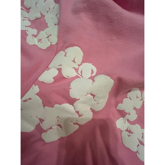 Denim Tears Hoodie Size Medium Pink - Picture 3 of 5